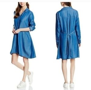 Splendid Blue Chambray Shirt Dress Size Large